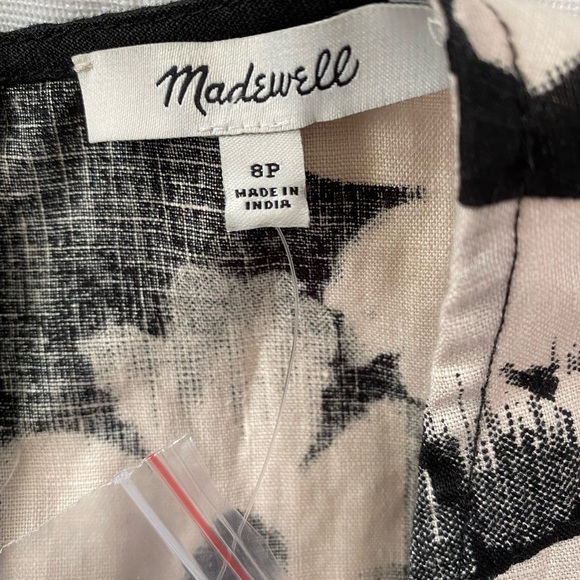 NWT Madewell Linen Floral Jogger - Picture 6 of 7